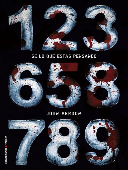 Cover image for Sé lo que estás pensando (Serie David Gurney 1)